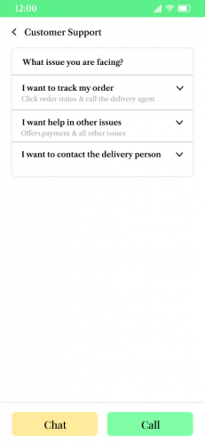 Food Delivery app screenshot 5