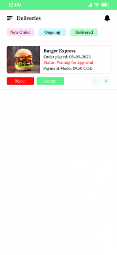 Food Delivery app screenshot 4