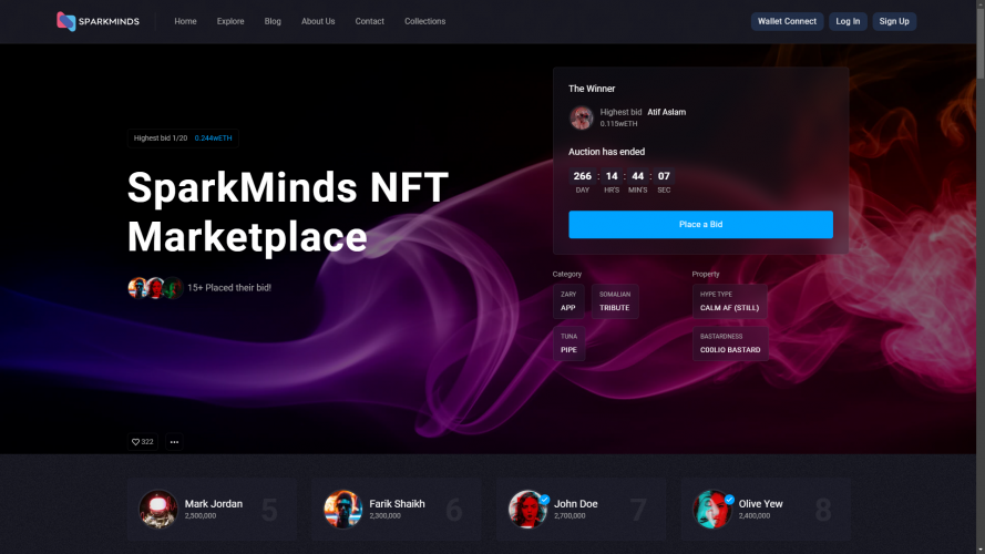 NFT Marketplace - Demo Project screenshot 5
