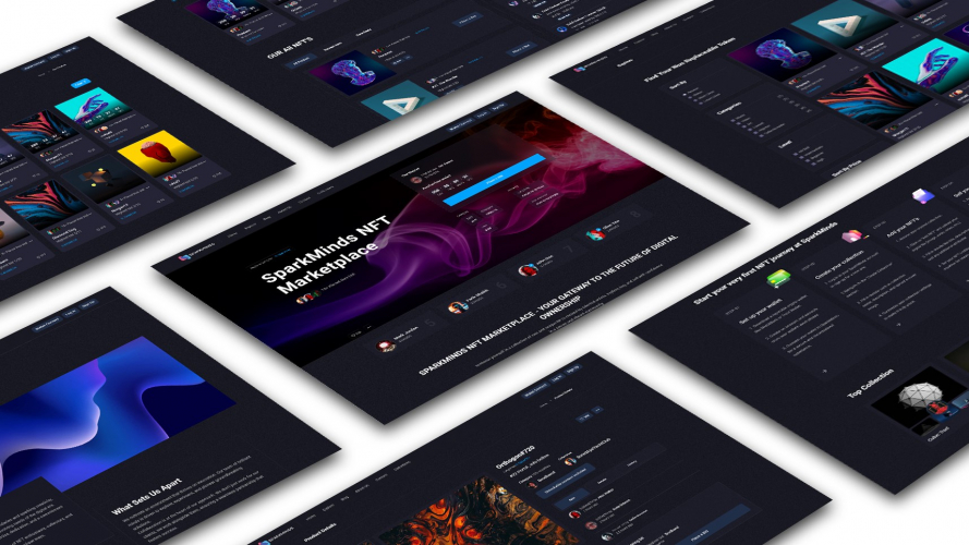 NFT Marketplace - Demo Project screenshot 1