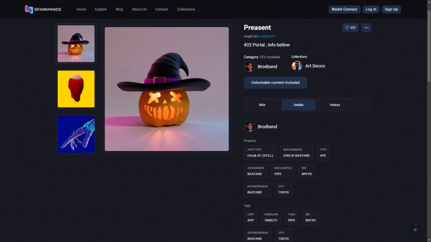 NFT Marketplace - Demo Project screenshot 2
