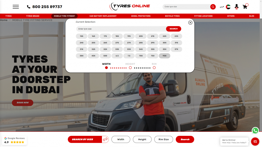 TyresOnline - Tyre Selling Platform screenshot 4