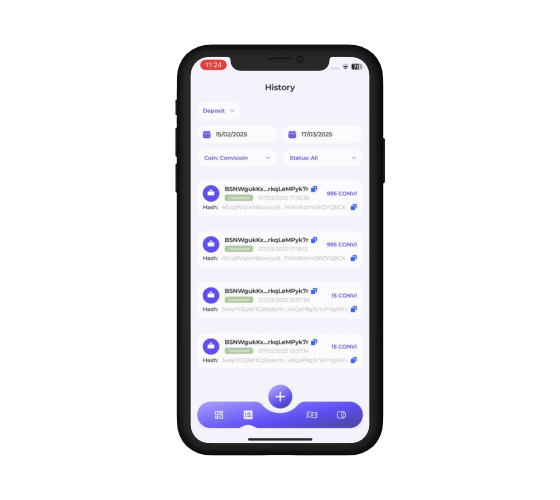 Convicoin - Digital Wallet Platform screenshot 2