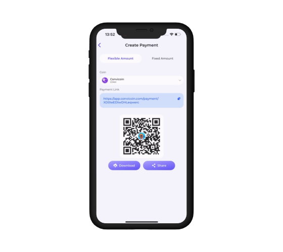 Convicoin - Digital Wallet Platform screenshot 1