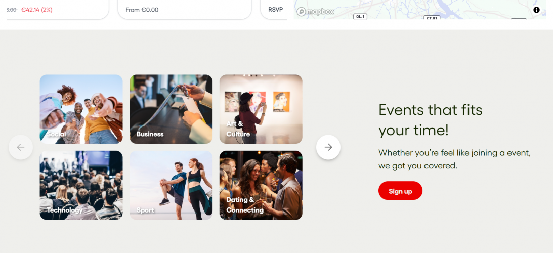 Convilu - Social & Event Platform screenshot 1