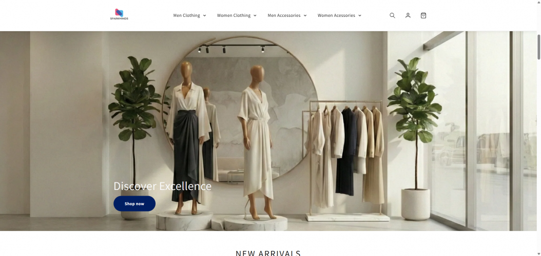 Ecommerce Shopify screenshot 1