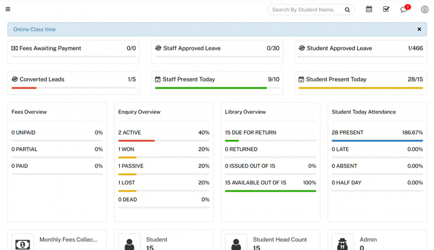 Smart Education Management System screenshot 1
