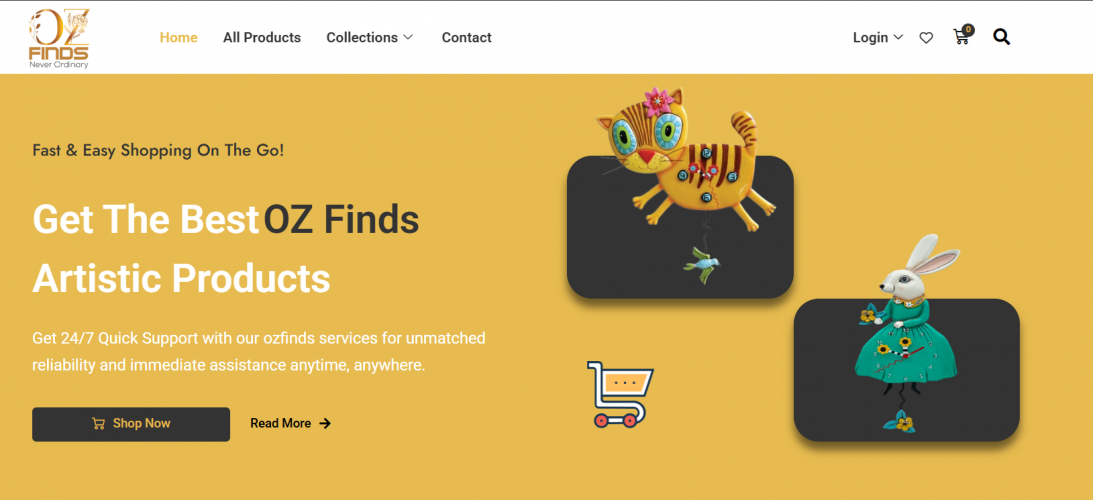 E-commerce Application screenshot 1