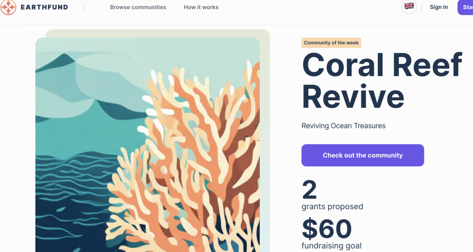 EarthFund screenshot 1