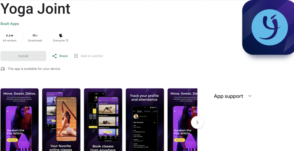 YogaJoint screenshot 2