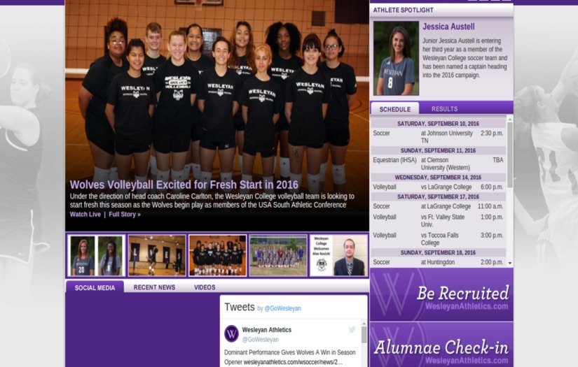 Wesleyan College screenshot 1