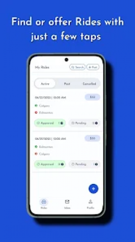  Ride Sharing App - Canada screenshot 1