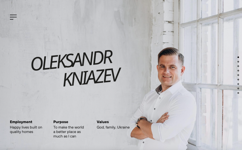 Development and Deployment of a Multilingual WordPress Website for a Personal Brand screenshot 1