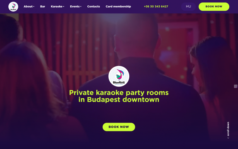 Custom web development of a booking system screenshot 3