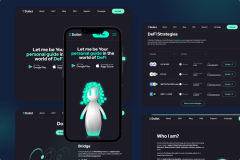 WordPress website development and technical support for Dollet Wallet multi-chain crypto wallet app