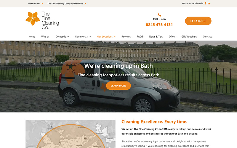 The Fine Cleaning Company screenshot 1