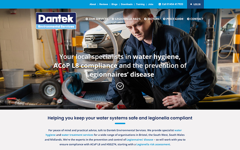 Dantek Environmental Services screenshot 1