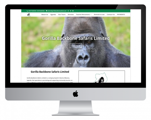 Gorilla Backbone Safaris screenshot 1