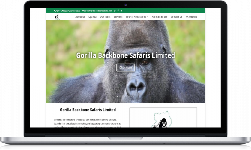 Gorilla Backbone Safaris screenshot 2