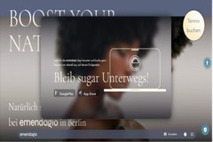 E-Commerce-Projekt für ein Berliner Body-Sugaring-Studio - emendagio