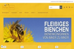 JTL-Shop für Bienen, Königinnen und Imkerbedarf - fleissigesbienchen