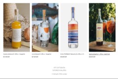 Shopify-Shop für Mallorca-Gin und mediterrane Spirituosen - Casa Eva