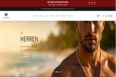 Shopify-Shop für wasserfesten und allergiefreundlichen Schmuck - DJADEE
