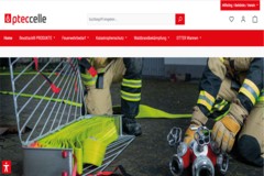 Shopware-B2B-Shop für Feuerwehr- und Zivilschutzbedarf - P-tec Celle