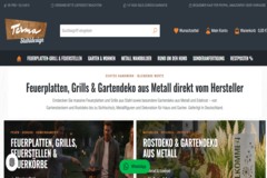 Shopware-Shop für Feuerplattengrills und Metalldeko - Terma