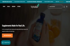 Mehrsprachiger Shopify-Shop für Vitamine und Nahrungsergänzung - Vytalise