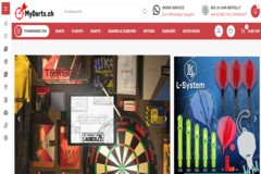 WooCommerce-Shop für Dartartikel in der Schweiz - myDarts.ch