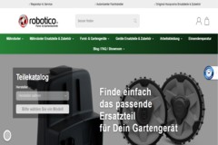 E-Commerce-Projekt für einen Husqvarna-Mähroboter-Fachhändler - Robotico