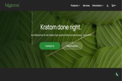 B2B-Website für einen europäischen Kratom-Großhändler - bigtrea