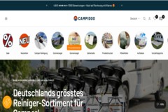 Shopify-Shop für Campingzubehör und Wohnmobil-Deko - Campidoo