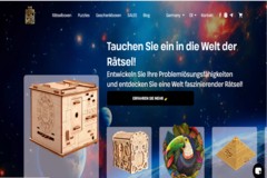 Internationaler Onlineshop für handgefertigte Holzpuzzles und Rätselboxen - EscapeWelt