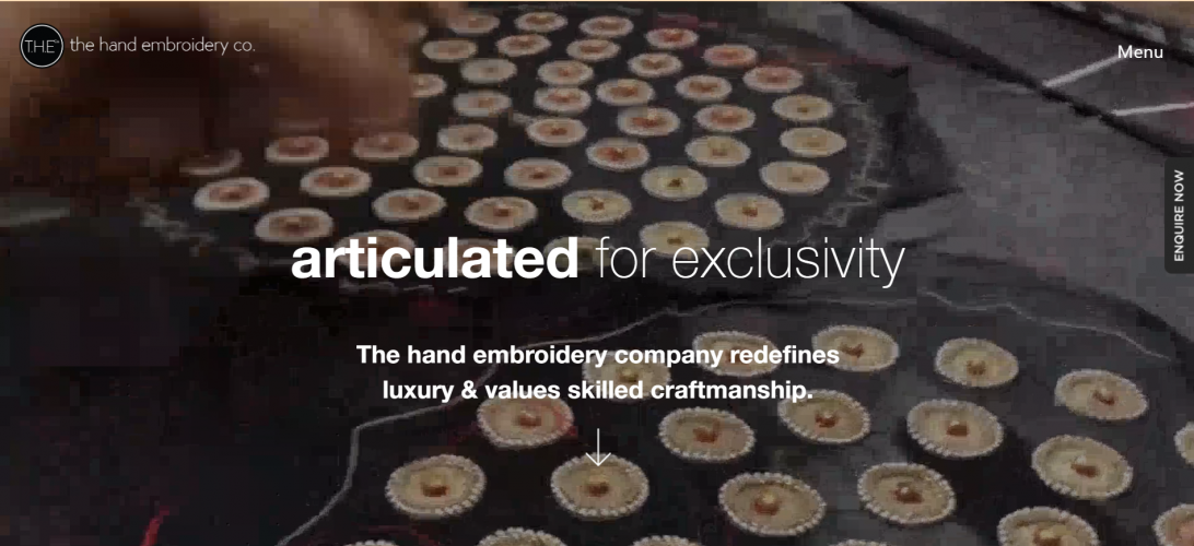THE HAND EMBROIDERY CO. screenshot 1