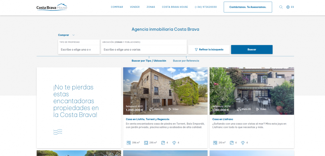 SEO Costa Brava House screenshot 1