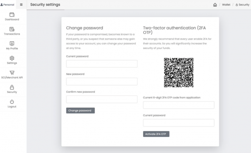 CryptPay screenshot 1