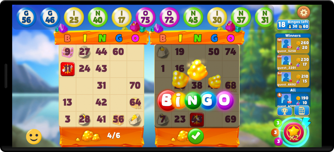 Mobile Casual Game ‘Bingo: Love in Montana screenshot 1