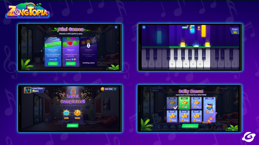 Web3 Educational Game "Zongtopia" screenshot 1