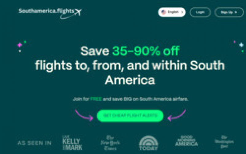 South America Flights screenshot 1