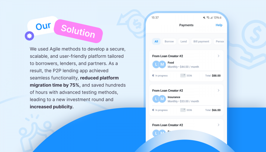 Zirtue - P2P Lending Application screenshot 1