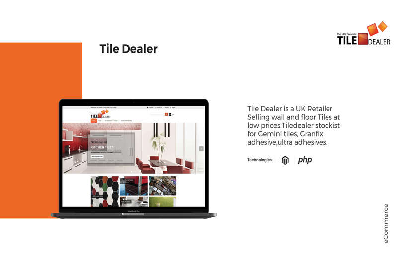 Tile Dealer | eCommerce screenshot 1