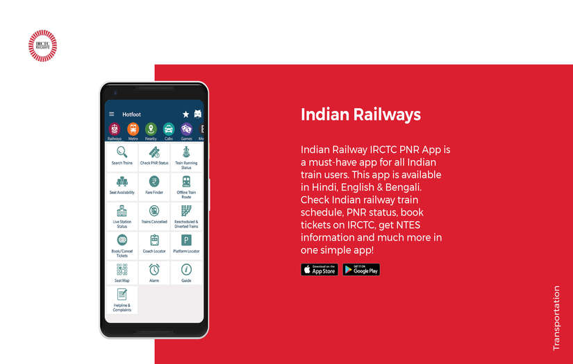 Indian Railway | Trasportation screenshot 1