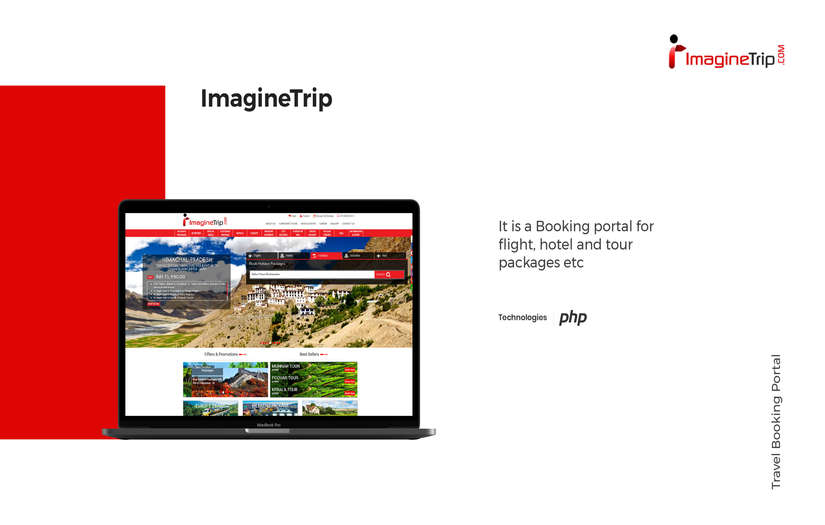 ImagineTrip | Travel booking portal screenshot 1