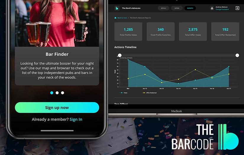 The Barcode Mobile App screenshot 1