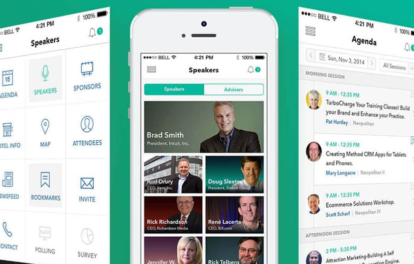Conference and Event Management Mobile App screenshot 1