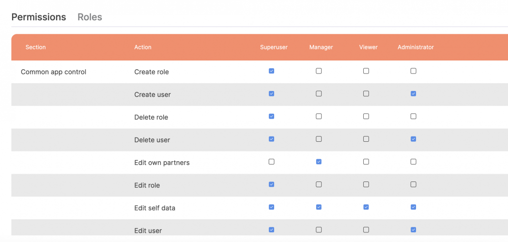 Custom made ERP screenshot 3