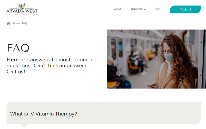 Bussiness Site for Services/ Medicine screenshot 1