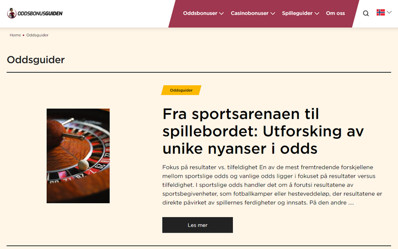 Gambling Website UI/UX Improvements, Redesign & SE screenshot 1